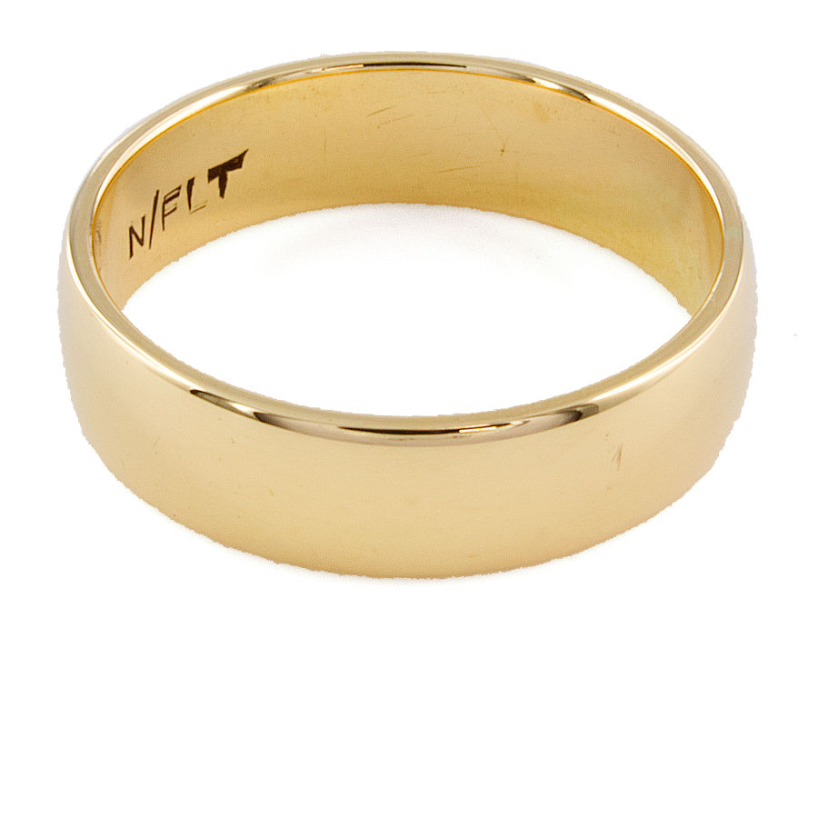 18ct gold 5g Wedding Ring size O